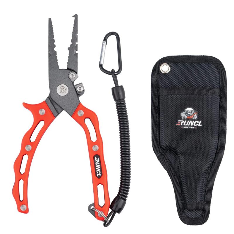 Runcl Fishing Pliers With Clip - S9 - S10